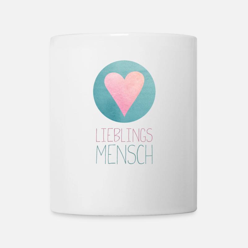 Lieblingsmensch - Mug blanc - blanc
