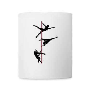Pole Dance, Poledance - Tasse - Weiß - Vorne