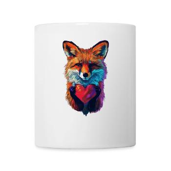 Fuchs - Tasse - Weiß - Vorne