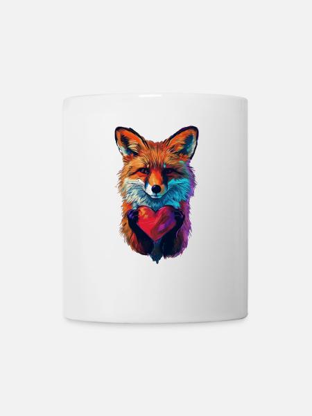 Renard - Mug blanc - blanc