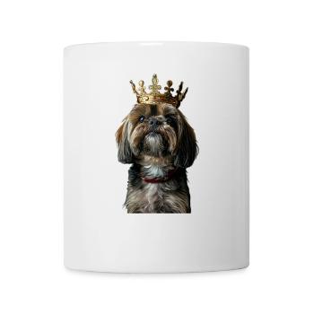 Lhasa Apso - Tasse - Weiß - Vorne