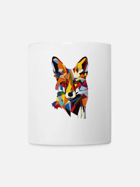 Fuchs - Tasse - Weiß