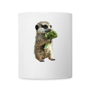 Suricate - Mug blanc - blanc - Devant