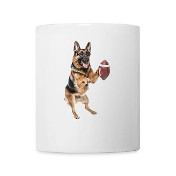 Berger allemand - Mug blanc - blanc - Devant