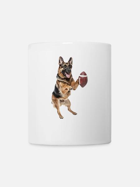 Berger allemand - Mug blanc - blanc
