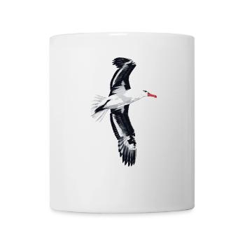 Möwe - Tasse - Weiß - Vorne