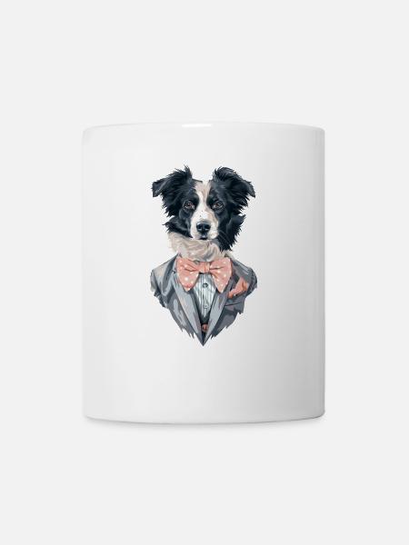 Border Collie - Tasse - Weiß