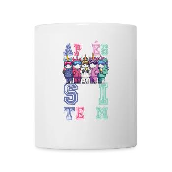 Après-ski Team Licorne Funny - Mug blanc - blanc - Devant