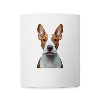 Bullterrier - Tasse - Weiß - Vorne