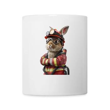 Kaninchen - Tasse - Weiß - Vorne