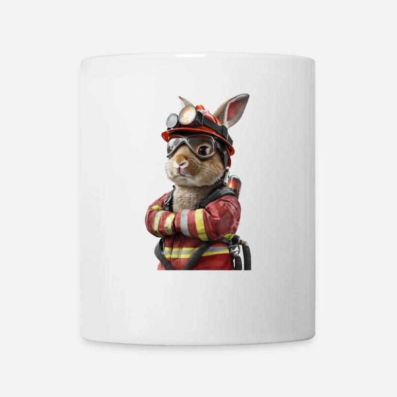 Kaninchen - Tasse - Weiß