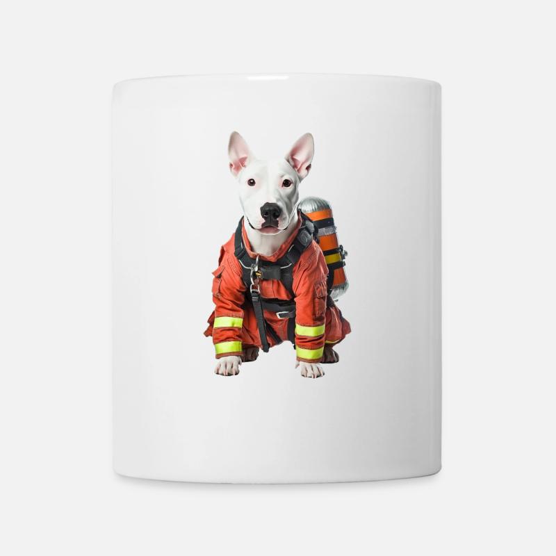 Bullterrier - Tasse - Weiß