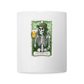Tarotkarte - Tasse - Weiß - Vorne