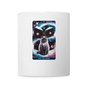 Tarotkarte - Tasse - Weiß - Vorne