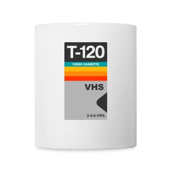 VHS cassette vidéo cassette rétro vintage - Mug blanc - blanc - Devant