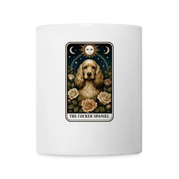 Cocker Spaniel - Tasse - Weiß - Vorne