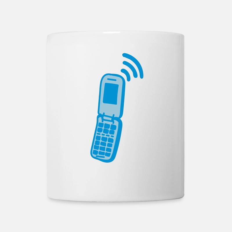Handy - Tasse - Weiß