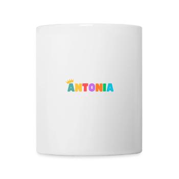 Antonia! Personnalisable - Mug blanc - blanc - Devant