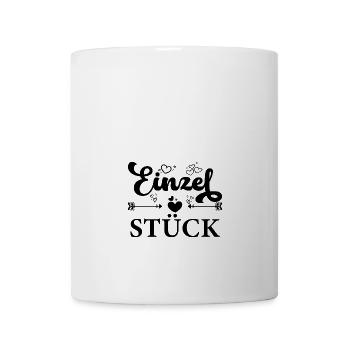 Einzelstück - Tasse - Weiß - Vorne
