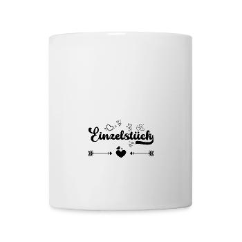 Einzelstück - Tasse - Weiß - Vorne