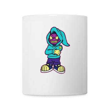 Neon Troll - Tasse - Weiß - Vorne
