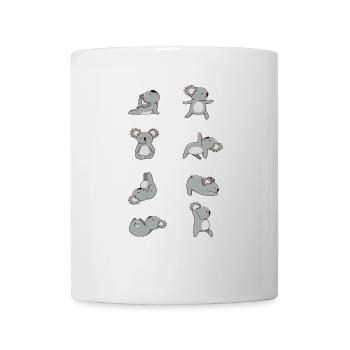 Yoga Koalas - Tasse - Weiß - Vorne