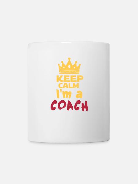 I'm a coach - Mug blanc - blanc