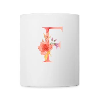 Letter F - Mug - white - Front