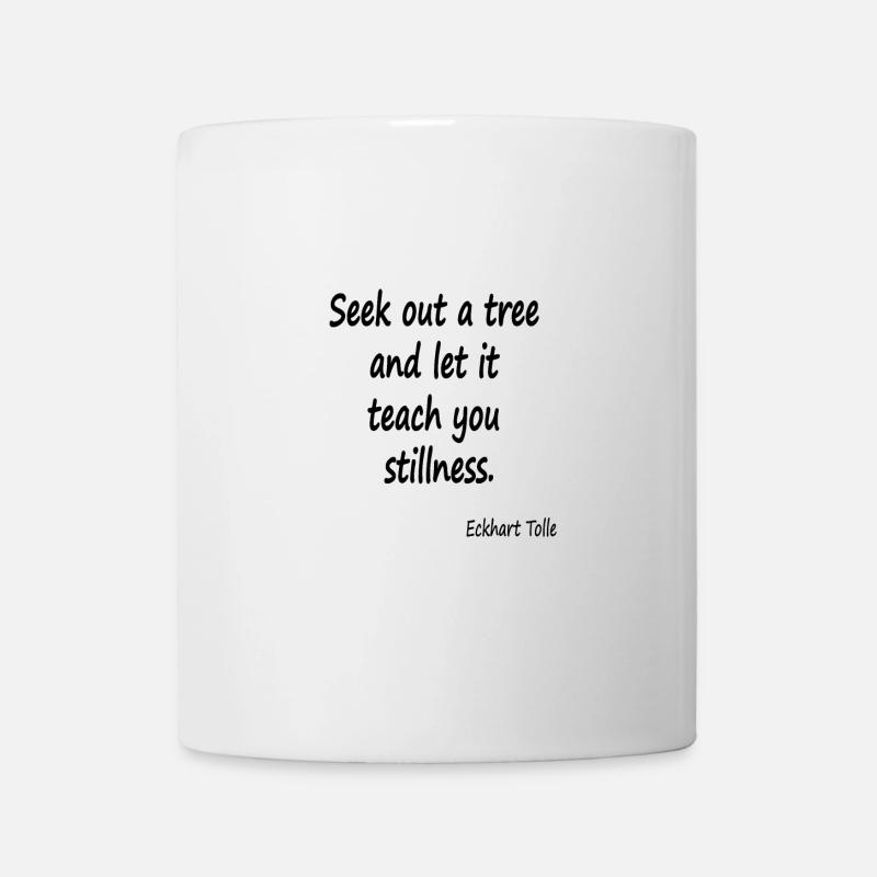 Arbre pour l’immobilité - Mug blanc - blanc