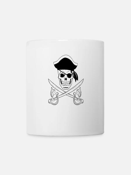 pirate - Mug blanc - blanc
