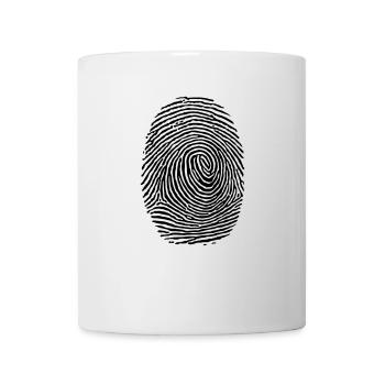 Empreinte digitale - Empreinte digitale - Mug blanc - blanc - Devant