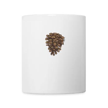 Sapins cônes chemises sweats à capuche accessoires - Mug blanc - blanc - Devant