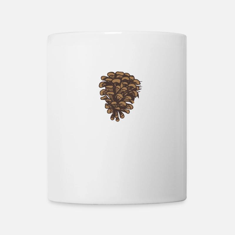 Sapins cônes chemises sweats à capuche accessoires - Mug blanc - blanc