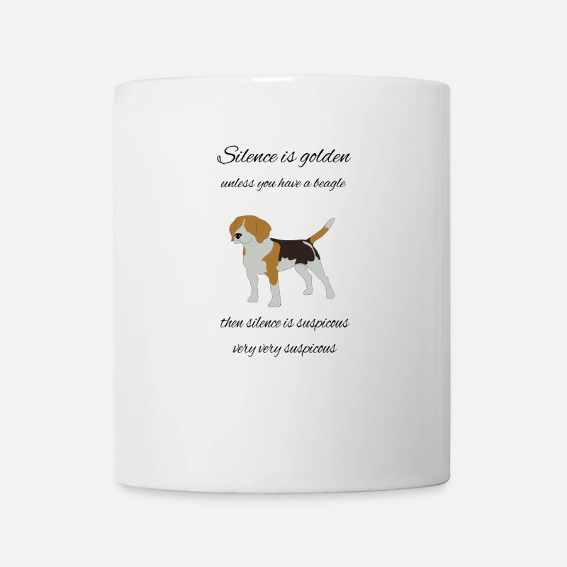 beagle - Mug blanc - blanc