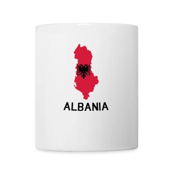 Albanien - Tasse - Weiß - Vorne