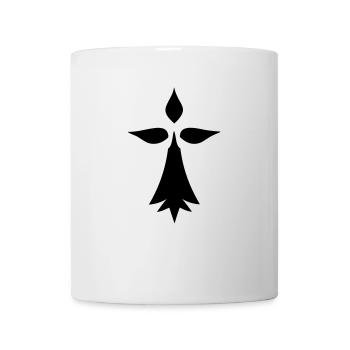 hermine logo bretagne - Tasse - Weiß - Vorne