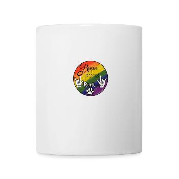 Chien de sauvetage Rock - Mug blanc - blanc - Devant