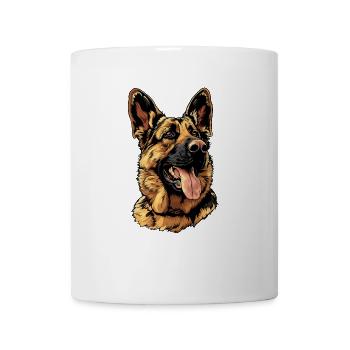 German Shepherd - Mug - white - Front