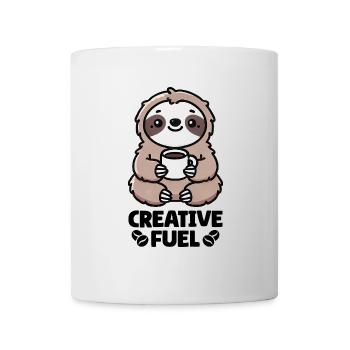 Kreativer Brennstoff Kaffee-Liebhaber - Tasse - Weiß - Vorne