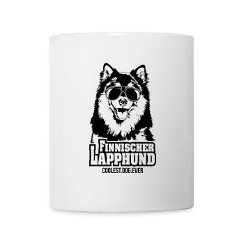 FINNISCHER LAPPHUND coolest dog ever Hundespruch - Tasse - Weiß - Vorne