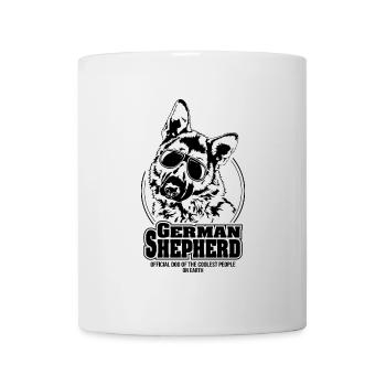 GERMAN SHEPHERD coolest people dogs saying dog - Mug - white - Front