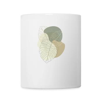 Monstera Variegata Deliciosa Dubia Zimmerpflanze - Tasse - Weiß - Vorne
