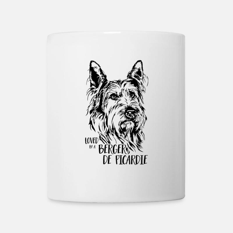 BERGER DE PICARDIE Chien Dire Chiens Dire Chiens - Mug blanc - blanc