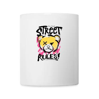 street rules - Mug - white - Front