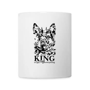 Mudi King of everything Saying Dogs Wilsigns - Mug - white - Front