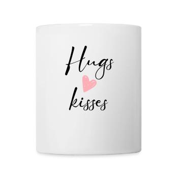 hugs & kisses - Mug - white - Front
