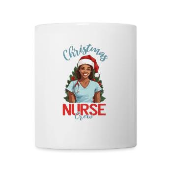 Frohe Weihnachten Krankenschwester - Tasse - Weiß - Vorne