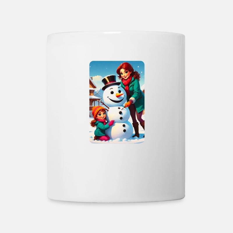 personalisiertes Design-Muttergeschenk - Tasse - Weiß