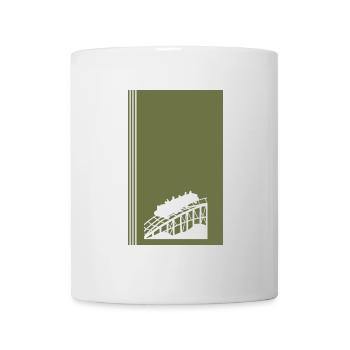 Achterbahn Rummel - Tasse - Weiß - Vorne