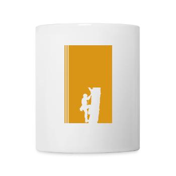 Baumklettern Kletteraffe - Tasse - Weiß - Vorne